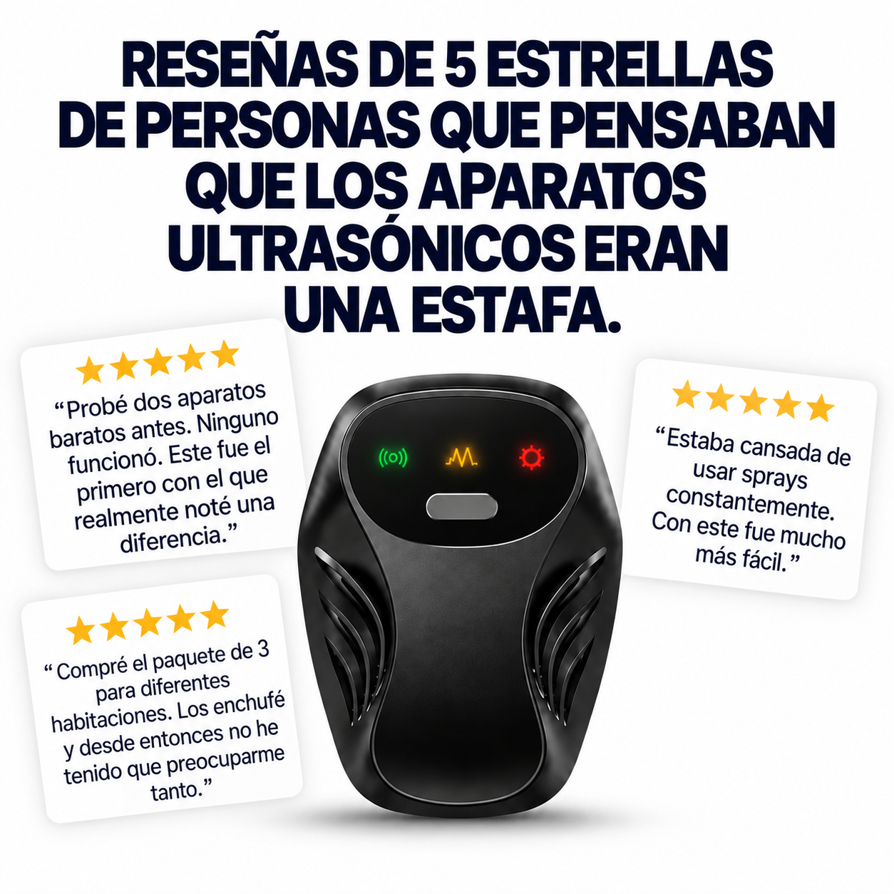 Orivelia™  Repelente ultrasónico de plagas