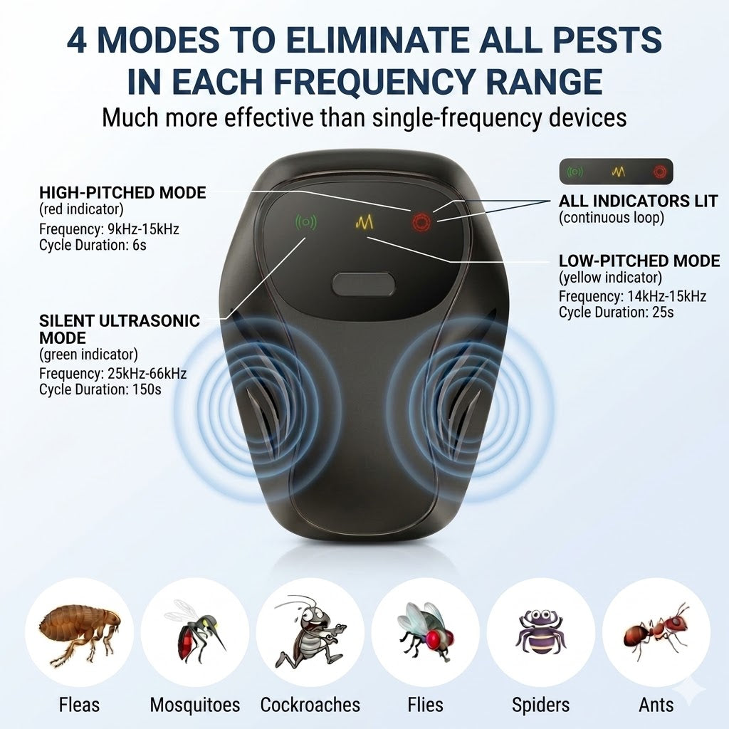 Orivelia - Ultrasonic Pest Repeller