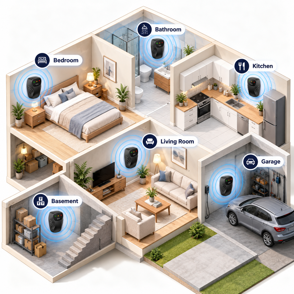 Orivelia - Ultrasonic Pest Repeller